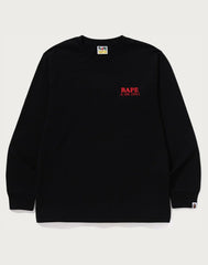 MOON APE HEAD OLD PHOTO L/S TEE MENS