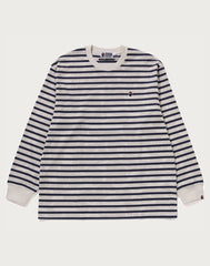 SOLID CAMO ONE POINT RELAXED FIT STRIPE LS TEE MENS