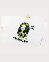 BAPE X CR7 LIFE GRAPHIC A BATHING APE RELAXED FIT TEE #1 MENS