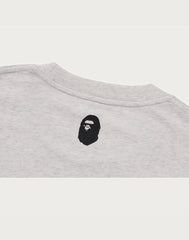 A BATHING APE LOGO RELAXED FIT TEE MENS
