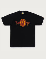 BAPE OLD ENGLISH LOGO TEE MENS