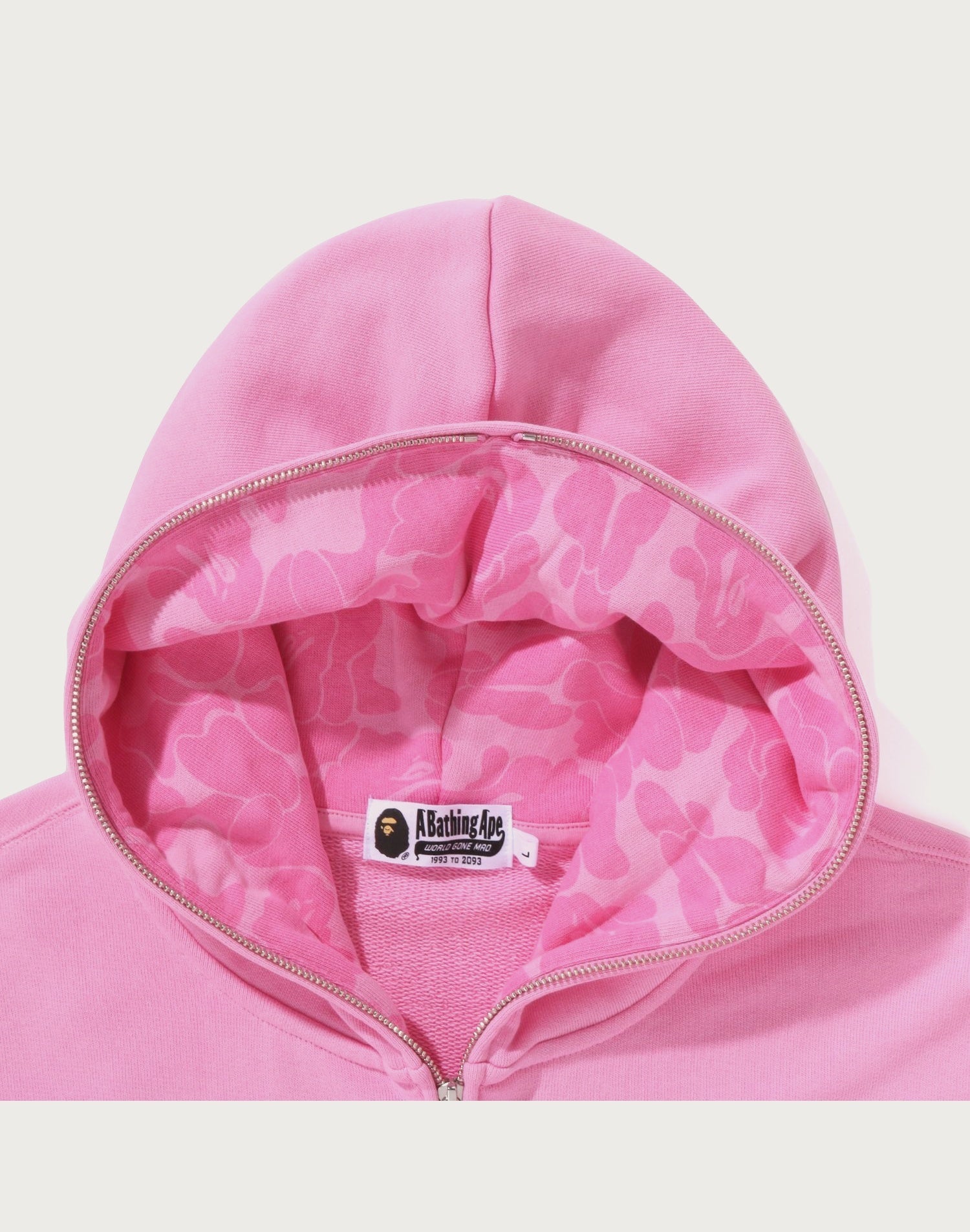 ONE POINT RELAXED FIT ZIP HOODIE MENS