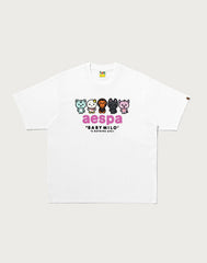 BAPE X AESPA BABY MILO RELAXED FIT TEE MENS