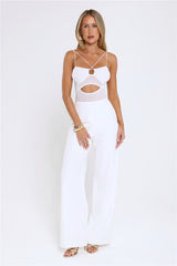 On Show Bodysuit White