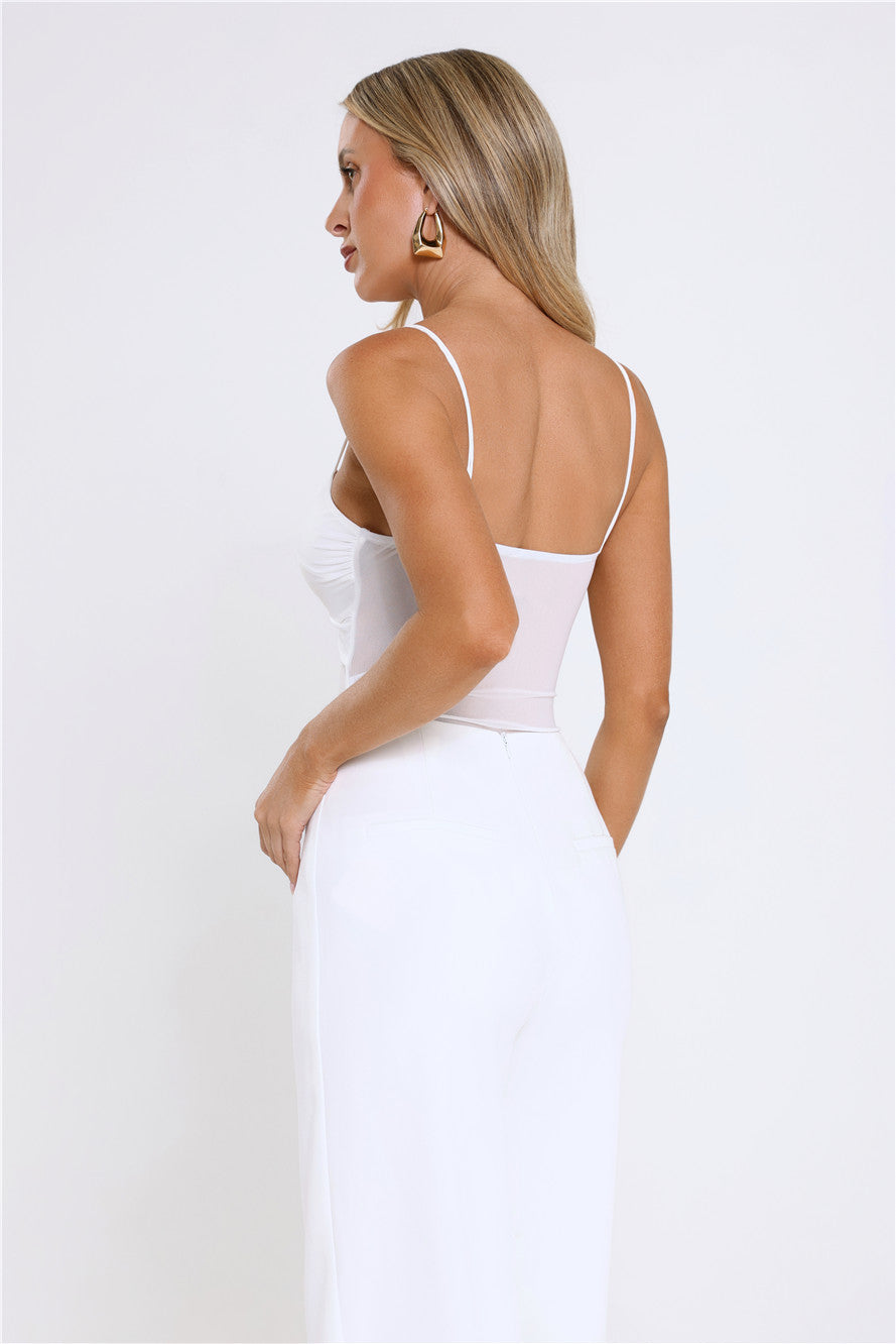 On Show Bodysuit White