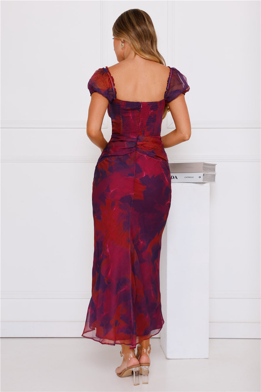 Unlock Your Potential Maxi Dress Purple