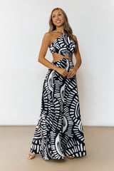 Sass After Sunset Maxi Dress Black