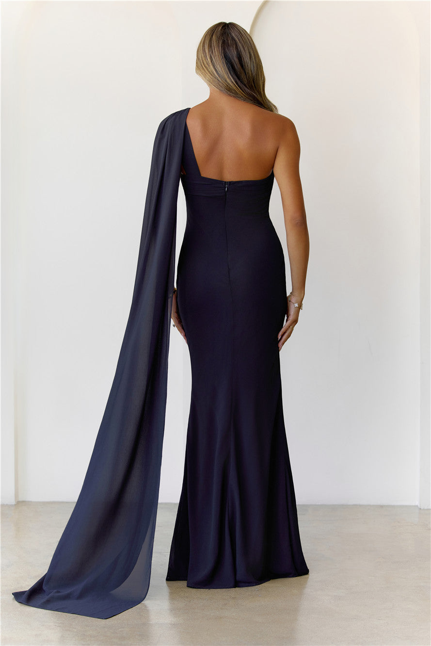 Shadow Siren Maxi Dress Black