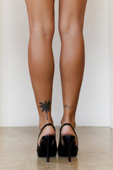 Reyes Slingback Heels Black