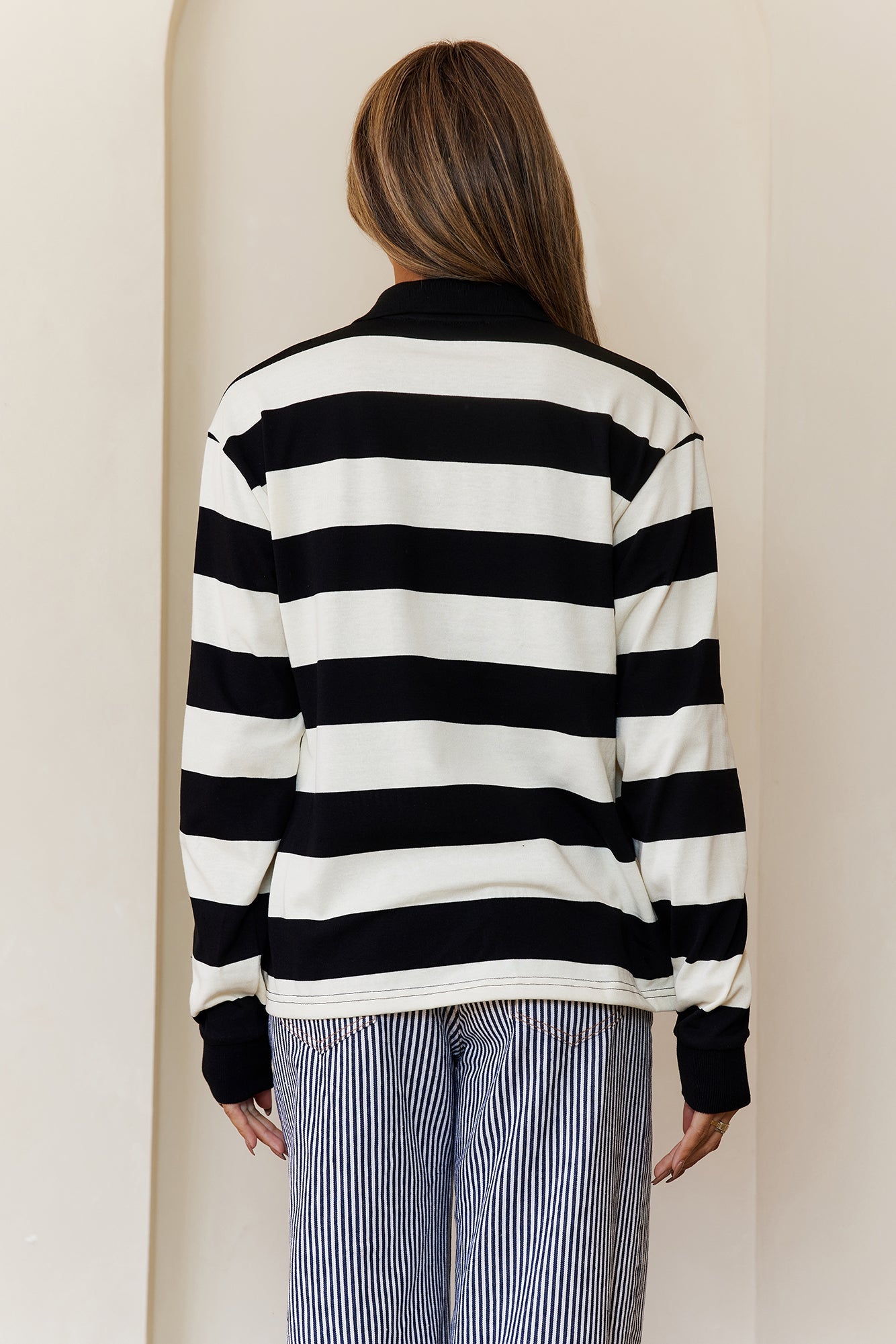 Nautica Jersey Ink Stripe