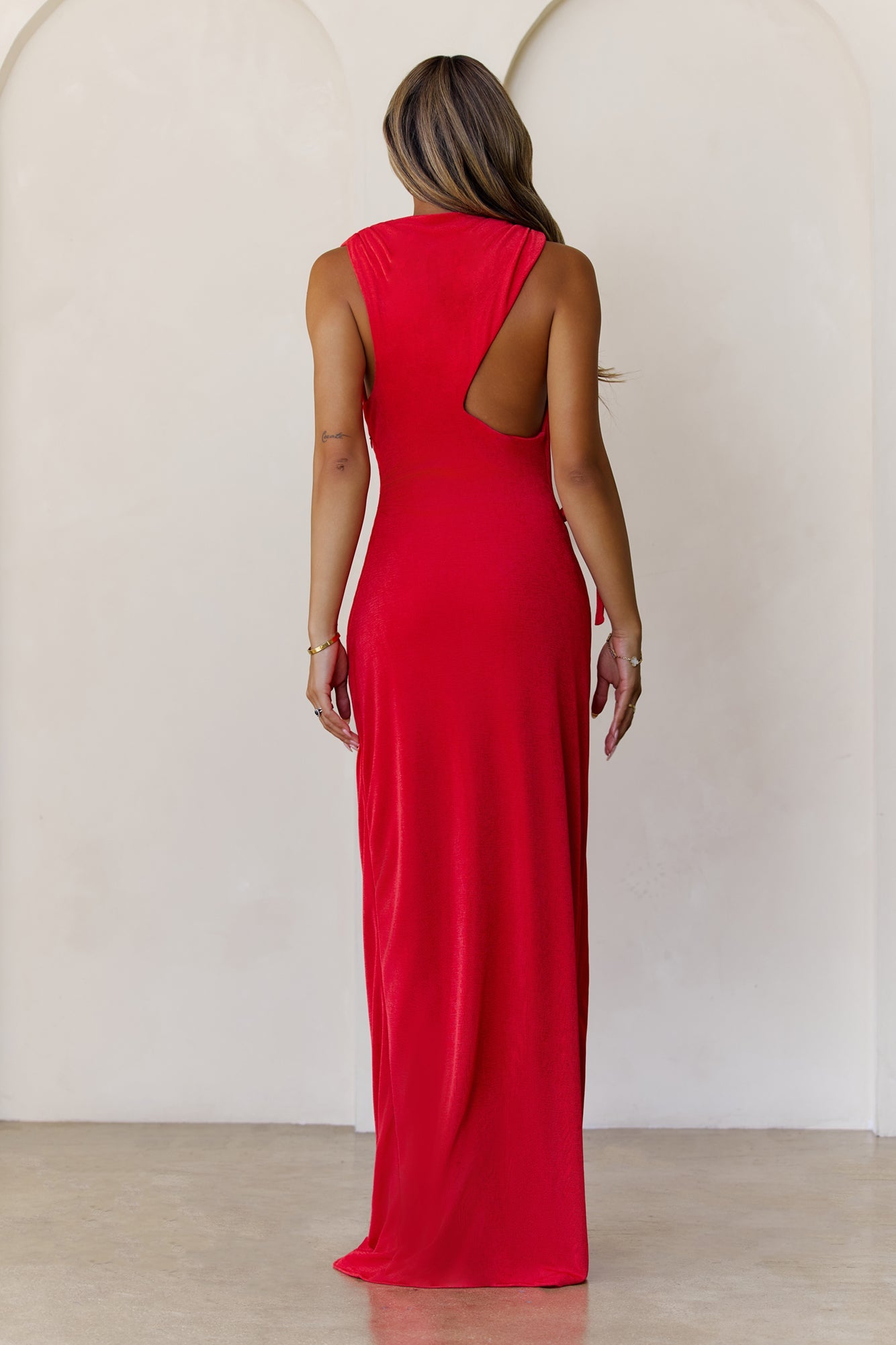 Nightfall Icon Maxi Dress Coral