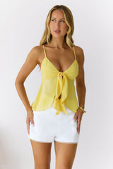 Tropical Sunshine Top Yellow