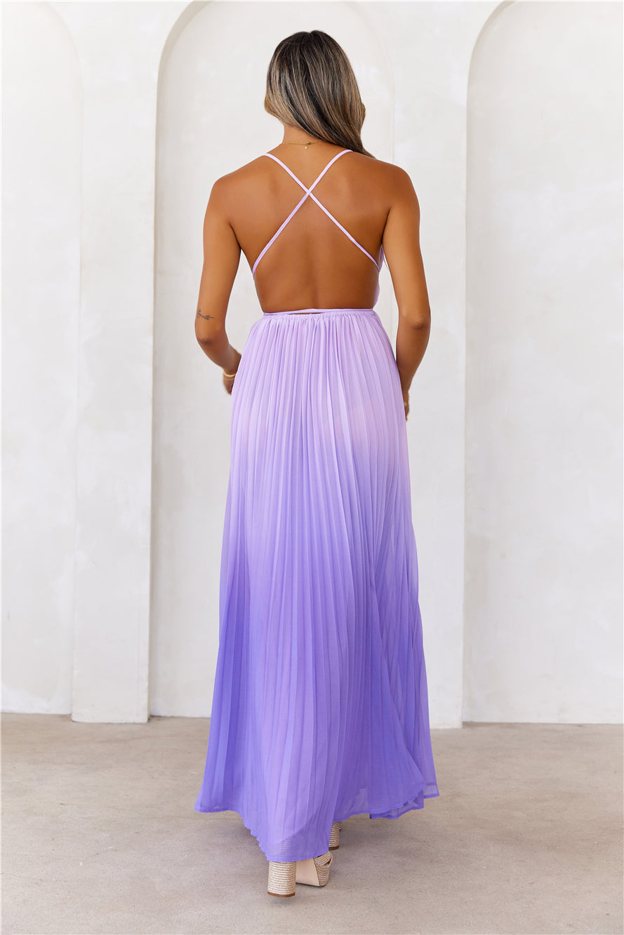 Love Letter To You Maxi Dress Lilac