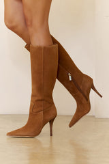 Wescot Boot Chestnut Suede