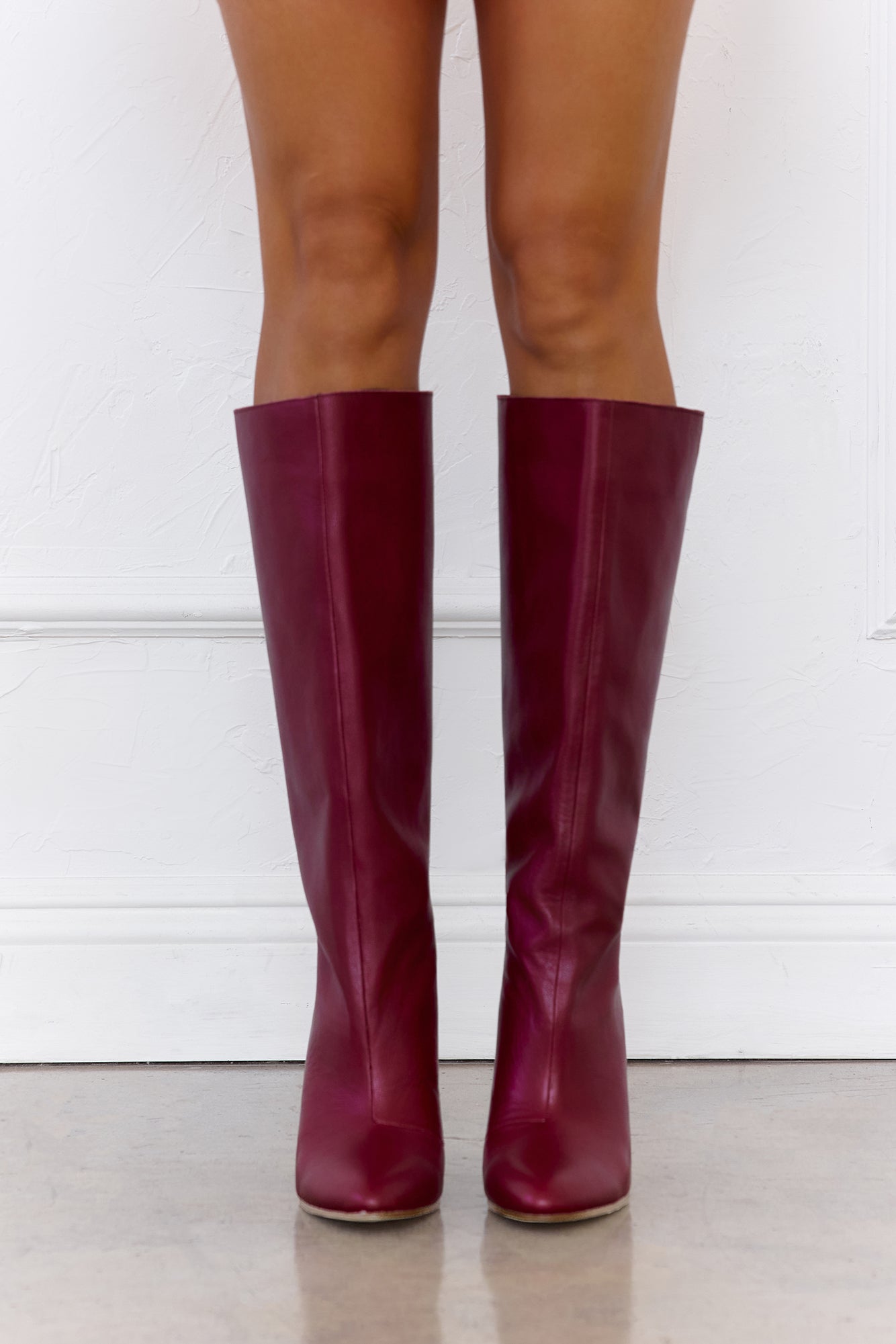 Rizk Boots Burgundy Leather