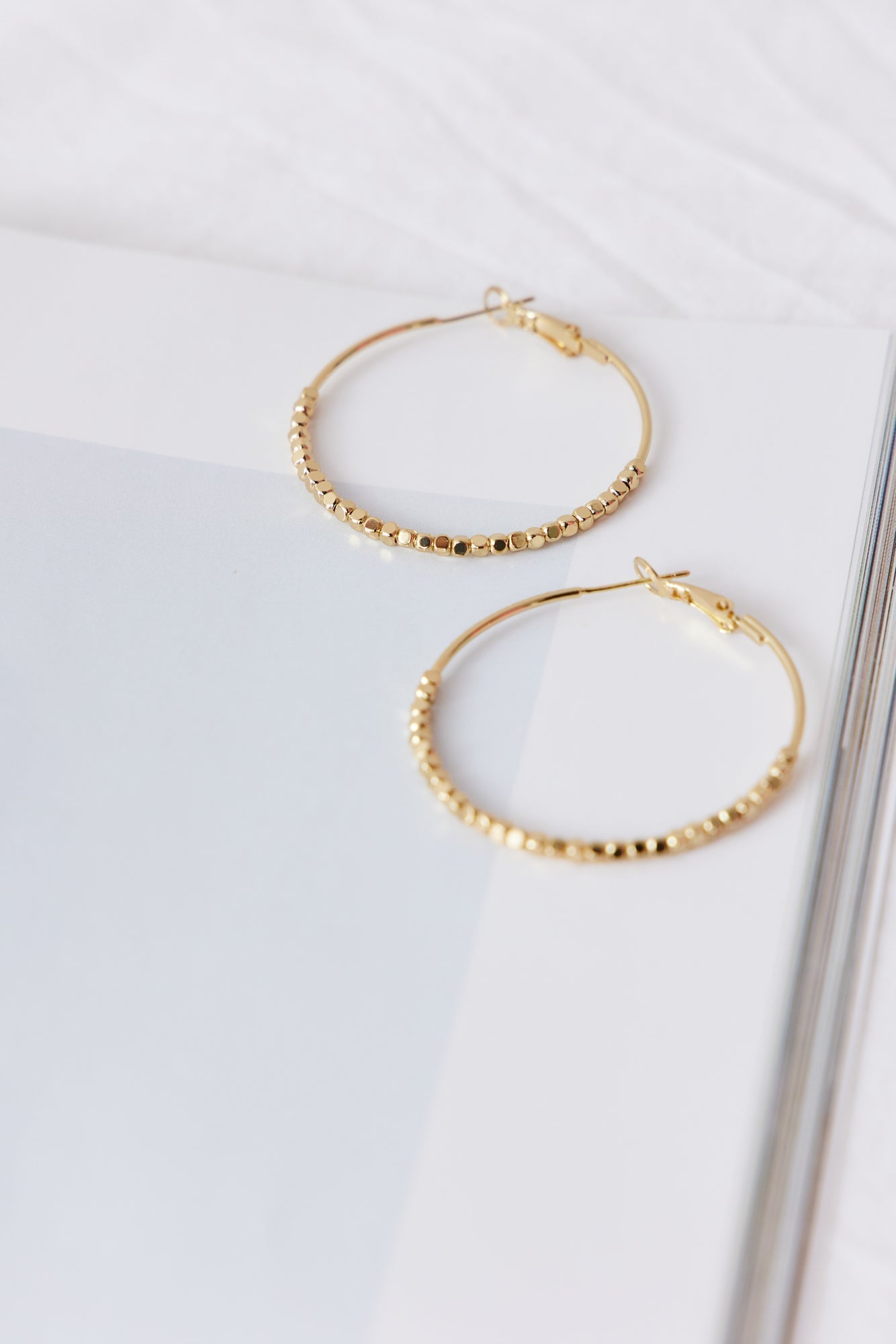 No Hiding Earrings Gold