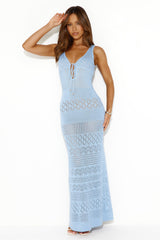 RUNAWAY Sonoma Maxi Dress Sky Blue