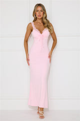 Romance Delight Maxi Dress Pink