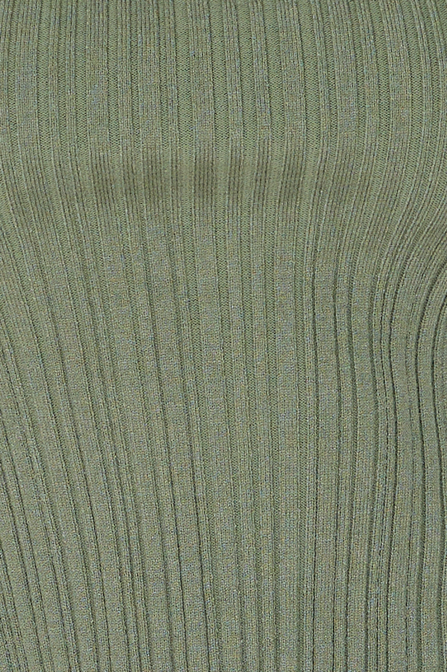 Off To Work Long Sleeve Top Khaki