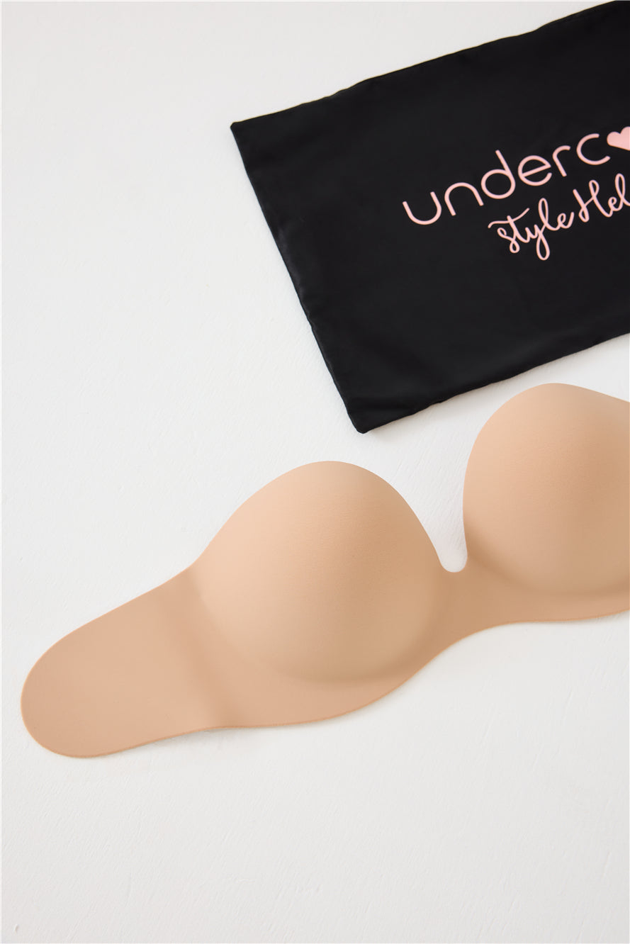 No Strings Attached Hidden Bra Nude