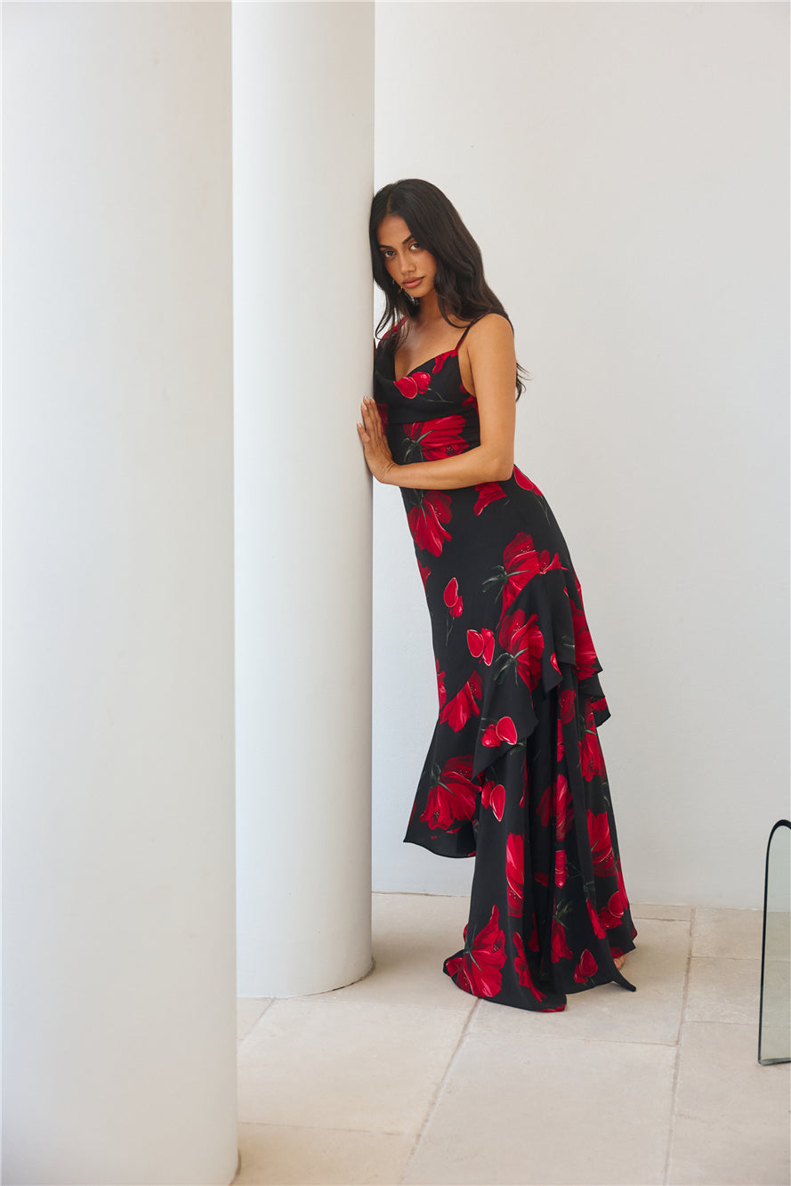 Raven Maxi Dress Black