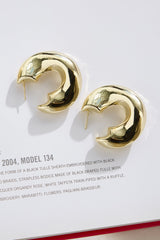 Queen Energy Earrings Gold