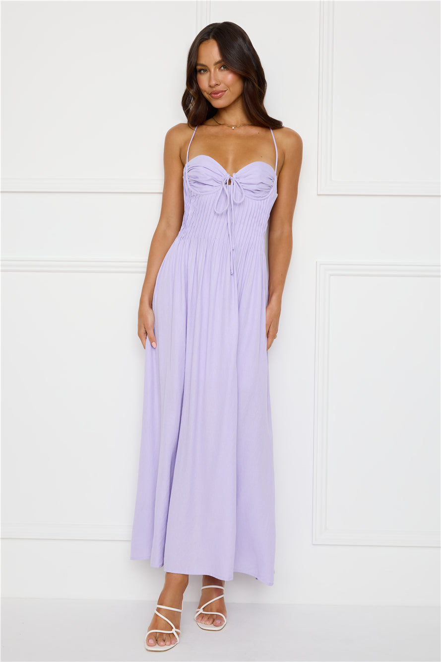 Discover Yourself Maxi Dress Lilac