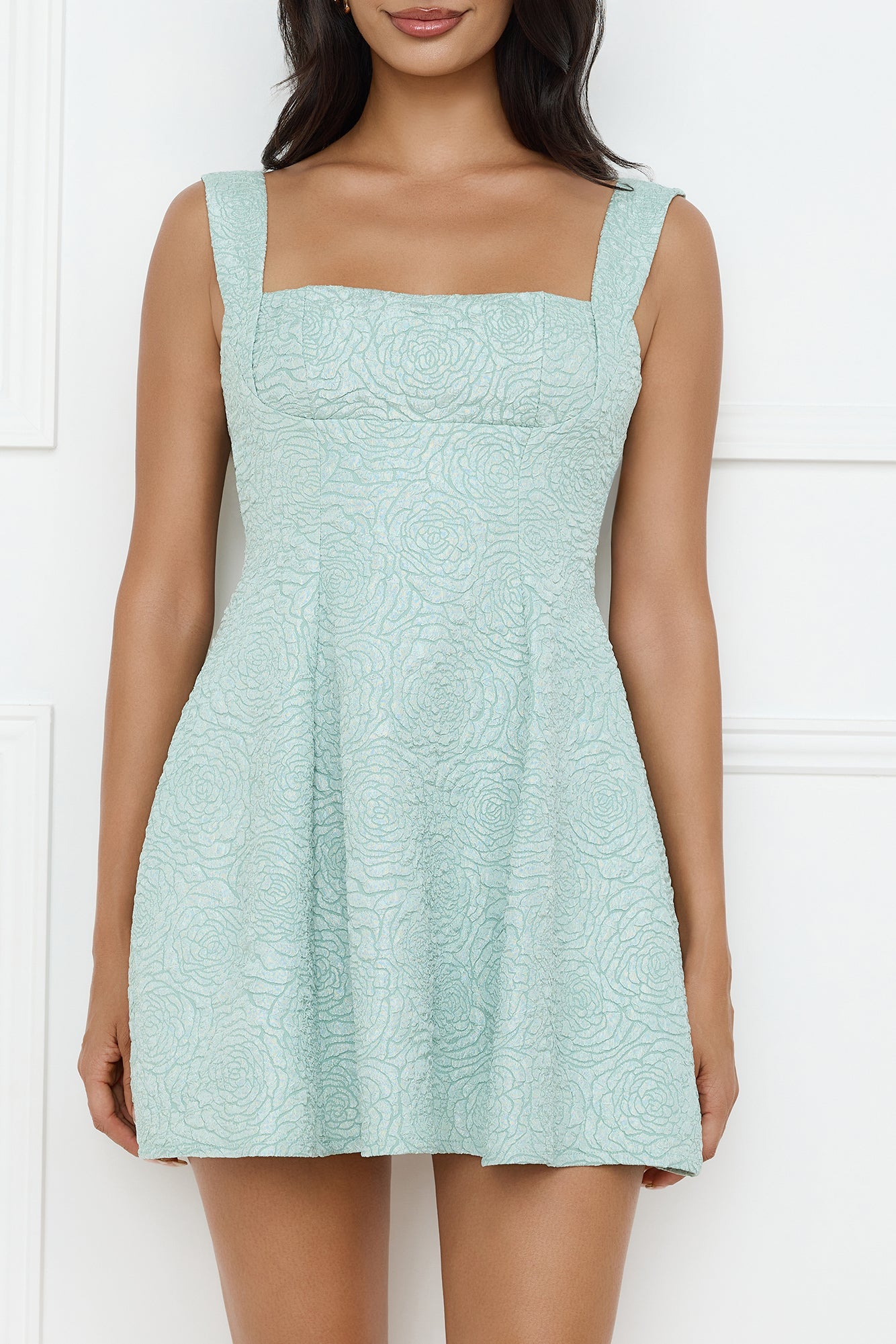 Madison Mini Dress Sage