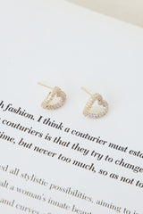 Our Love Earrings Gold