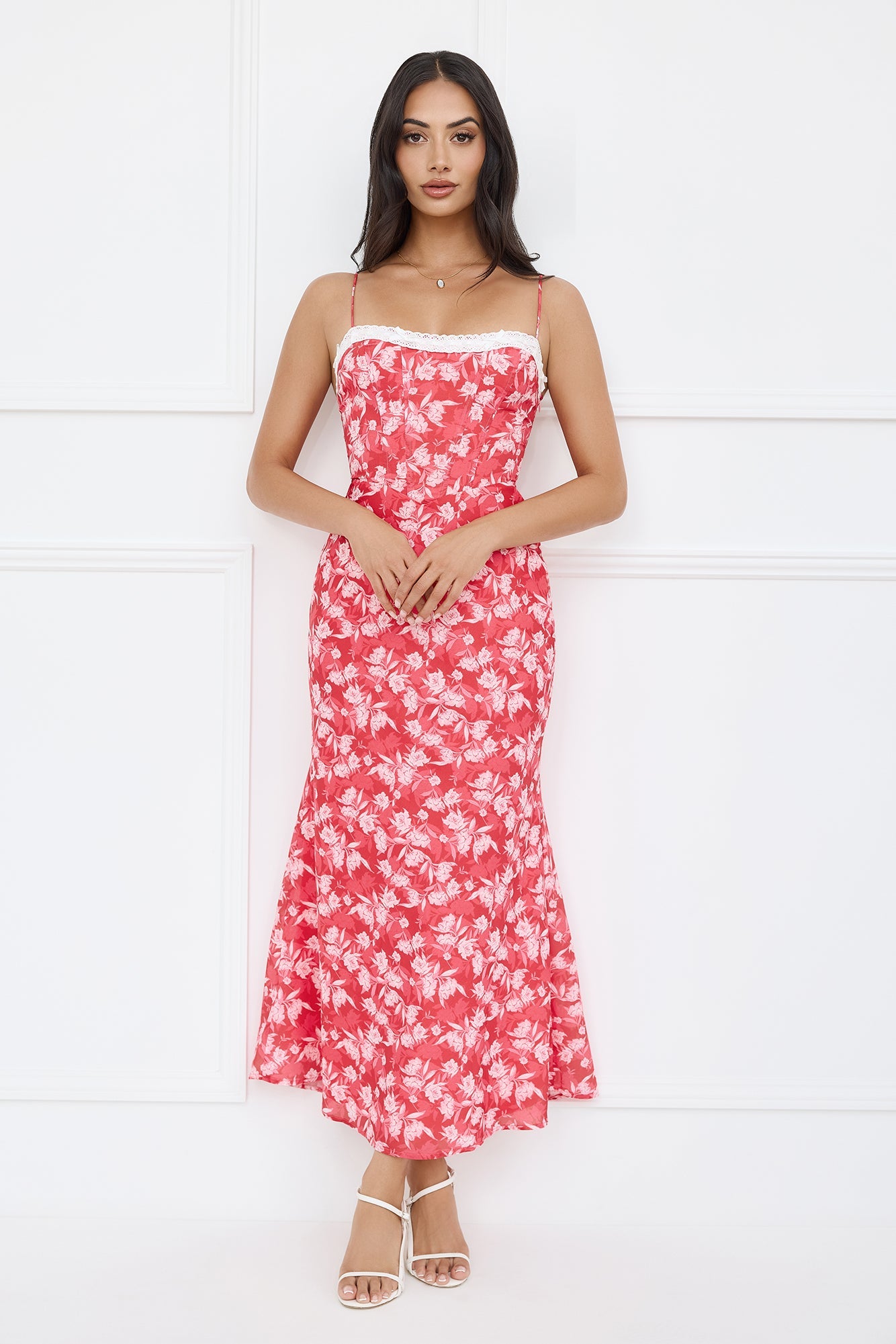 Recipe For Happiness Maxi Dress Red