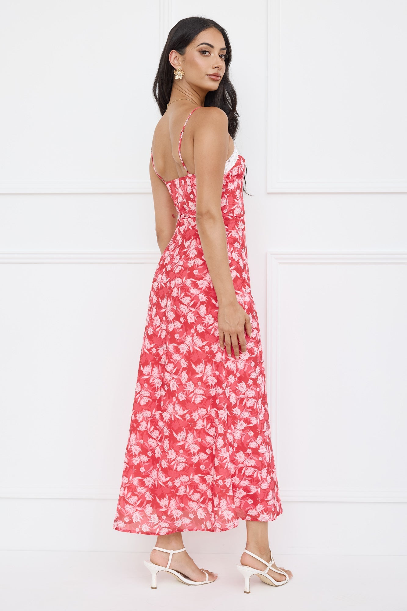 Recipe For Happiness Maxi Dress Red