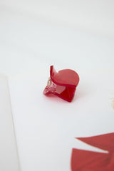 Candy Love Hair Clip Small Red