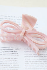 Pretty Bow Claw Clip Purple