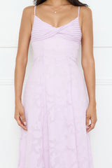 Pine Blossom Maxi Dress Lilac