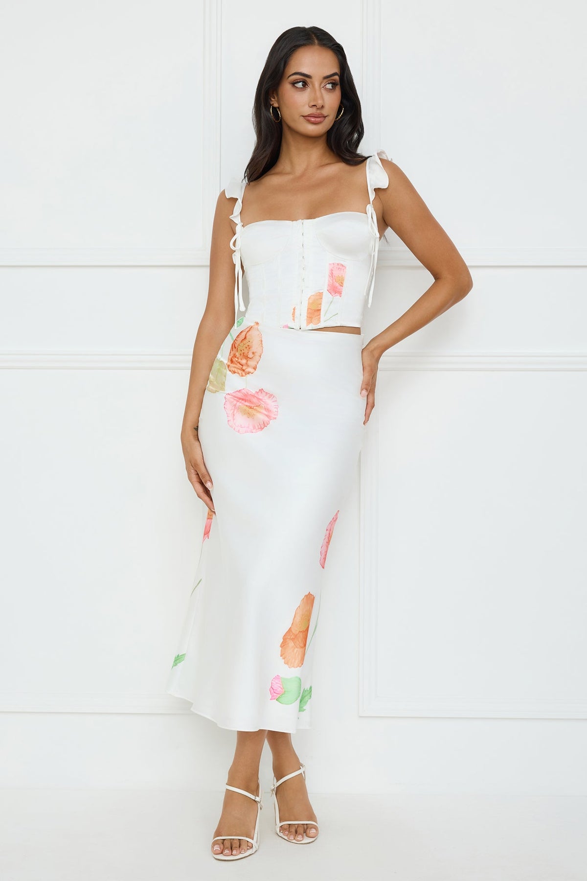 Sunbeam Bliss Satin Set White