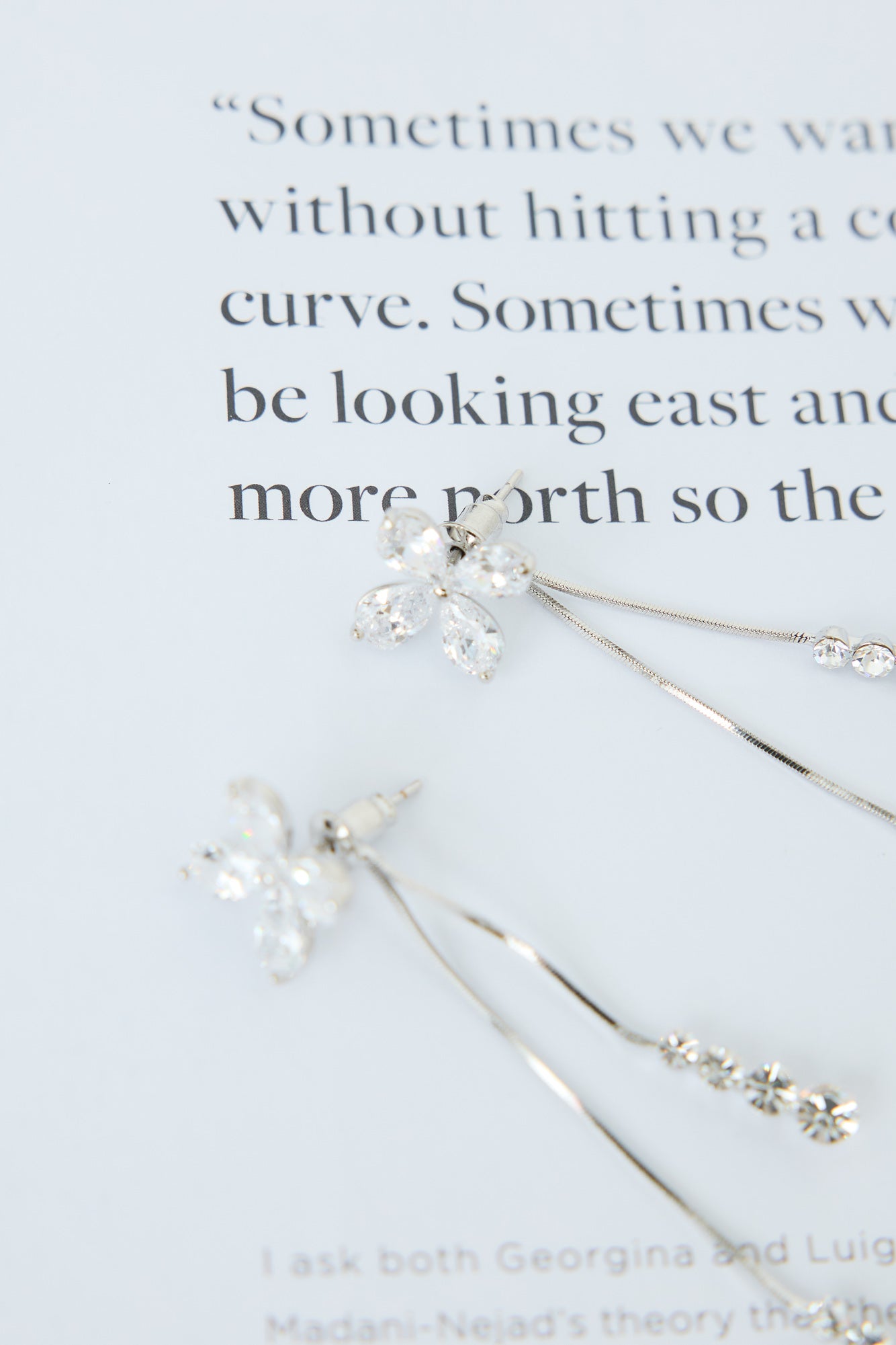Unique Muse Earrings Silver