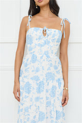 Sizzle And Stun Maxi Dress Blue