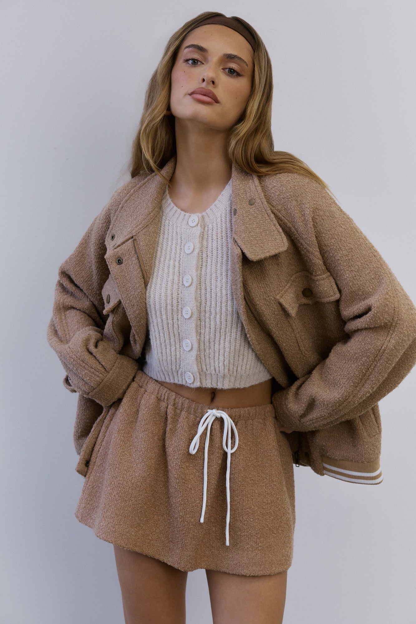 Winter Whimsy Jacket Caramel