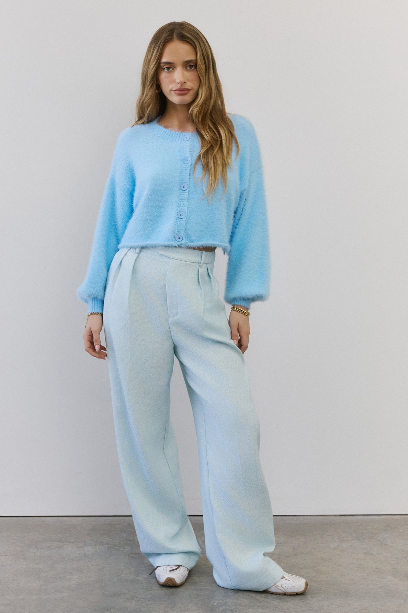 Power Dressing Tailored Pants Blue