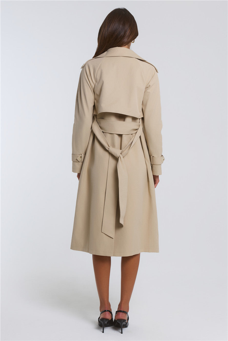Piccadilly Trench Coat Beige