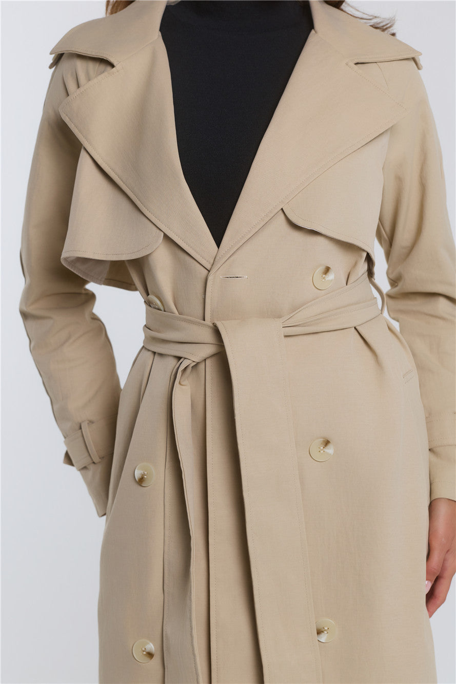 Piccadilly Trench Coat Beige