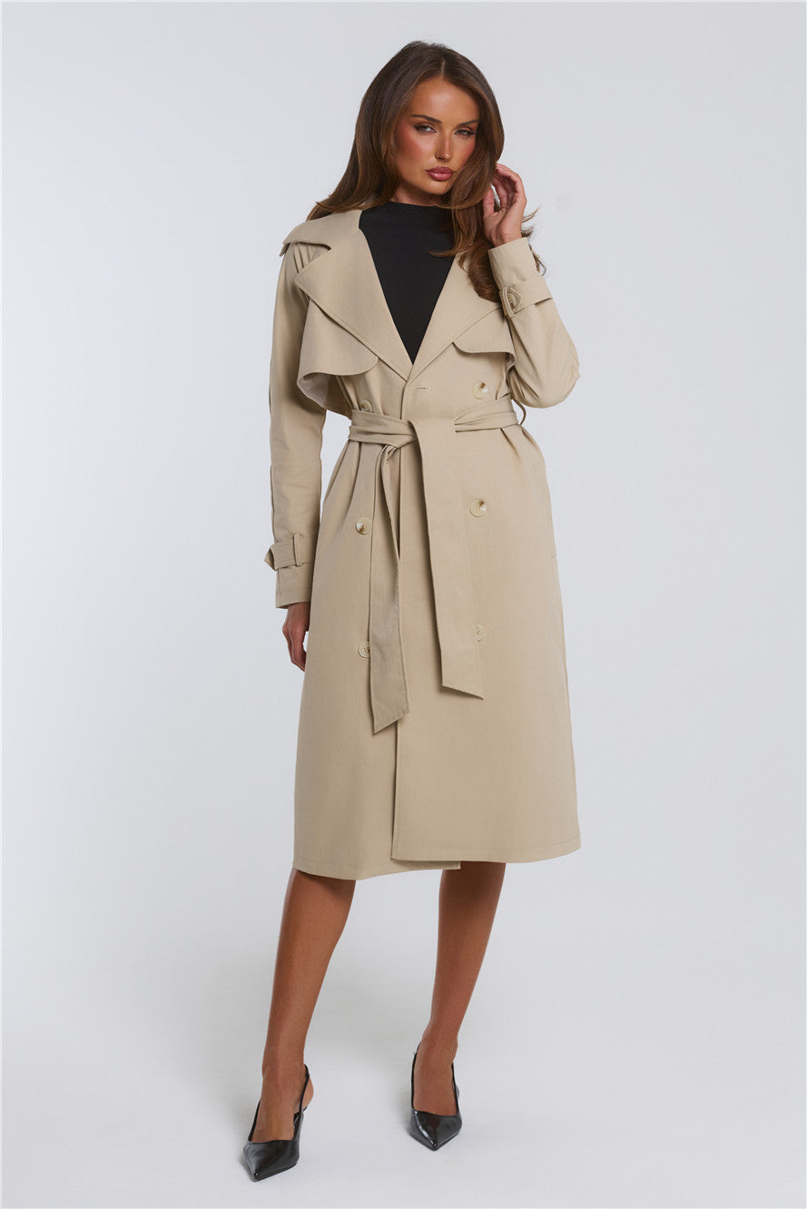 Piccadilly Trench Coat Beige