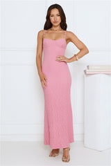 Late Night Lovers Maxi Dress Pink