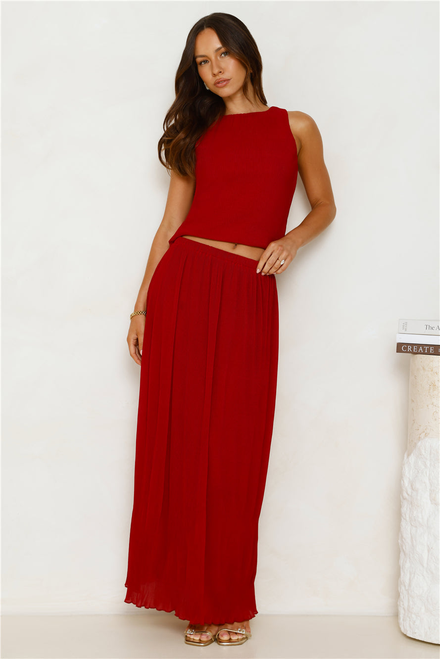 Nahla Top Cherry