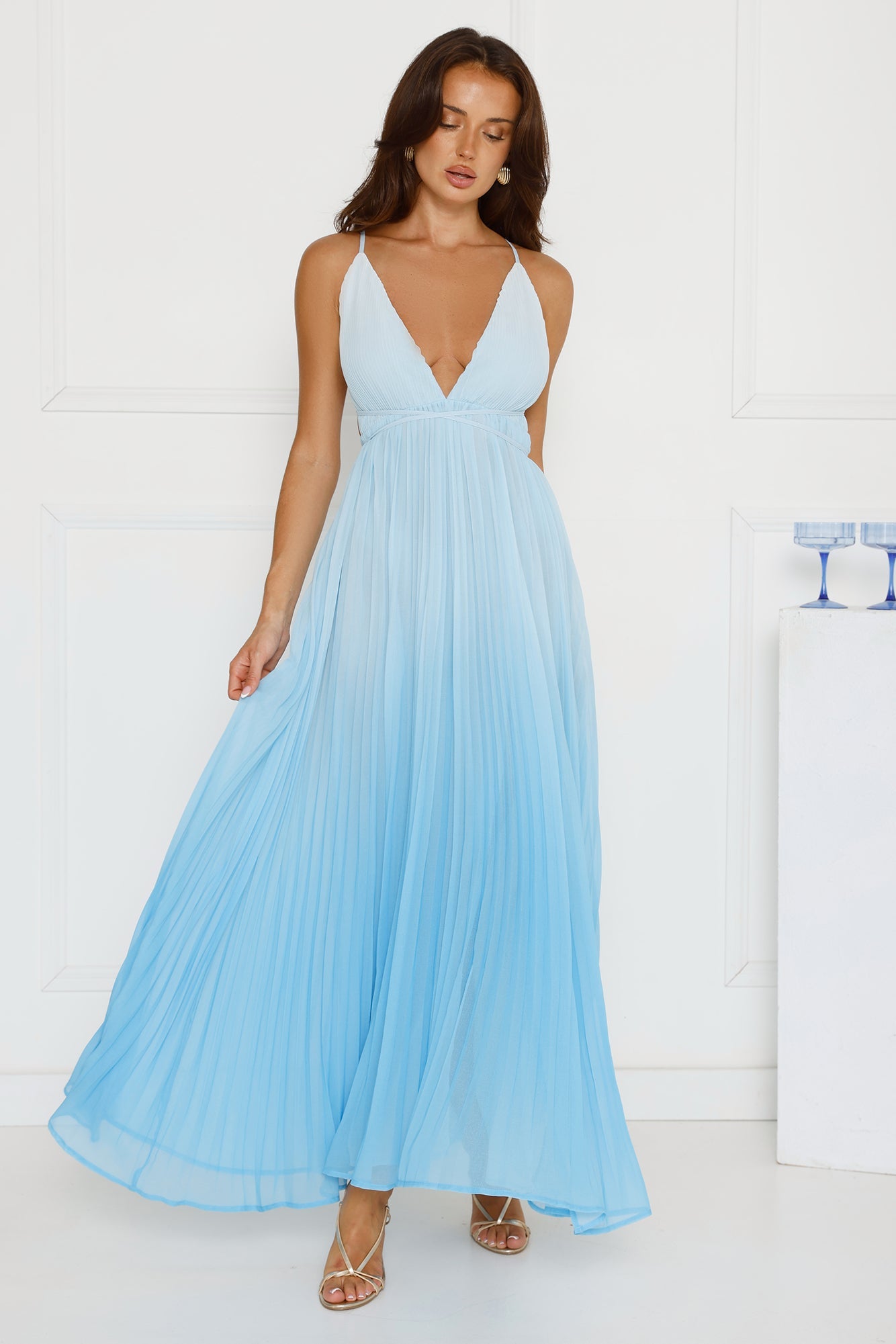 Love Letter To You Maxi Dress Blue