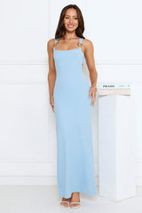 RSVP Luxe Life Maxi Dress Blue