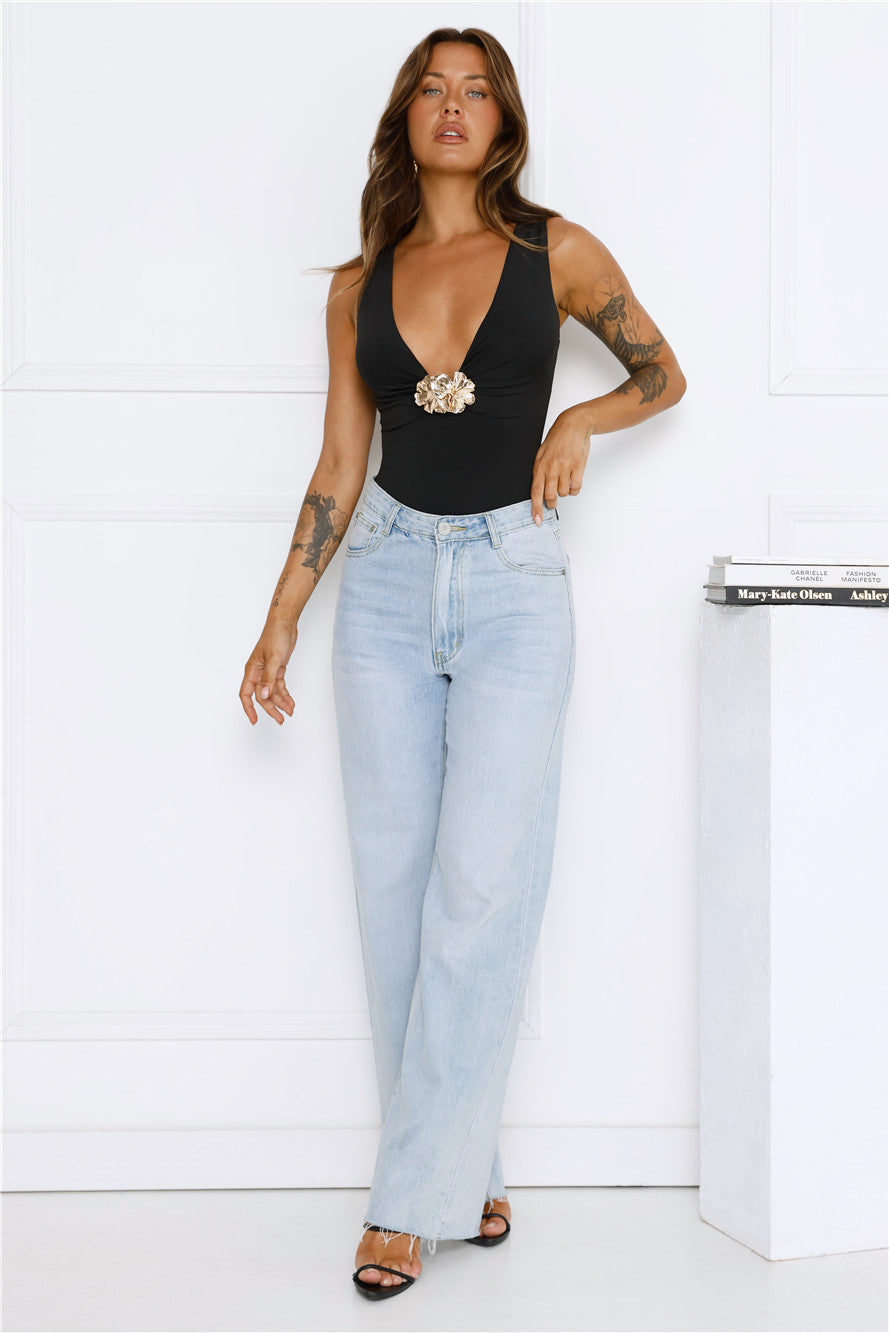 Spicy Season Bodysuit Black