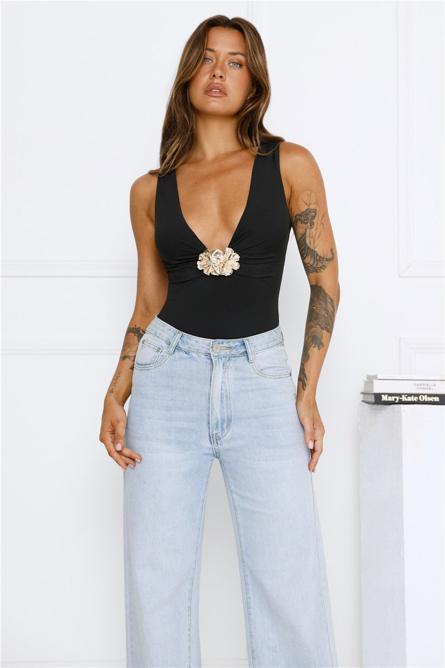 Spicy Season Bodysuit Black