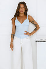 Sea Salt Air Top Blue