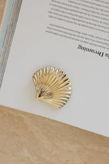 Ocean Dreams Barrette Gold